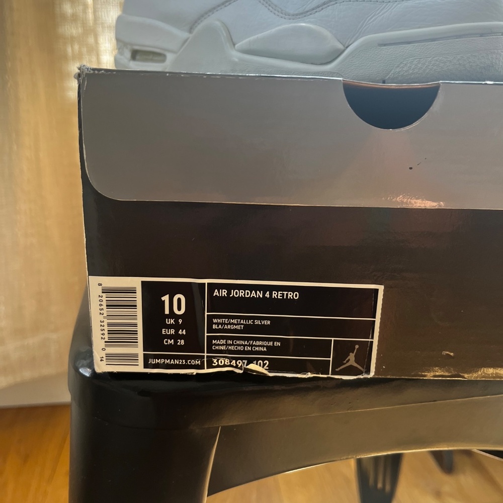 Jordan 4 pure money size 10 with box - Picture 6 of 6